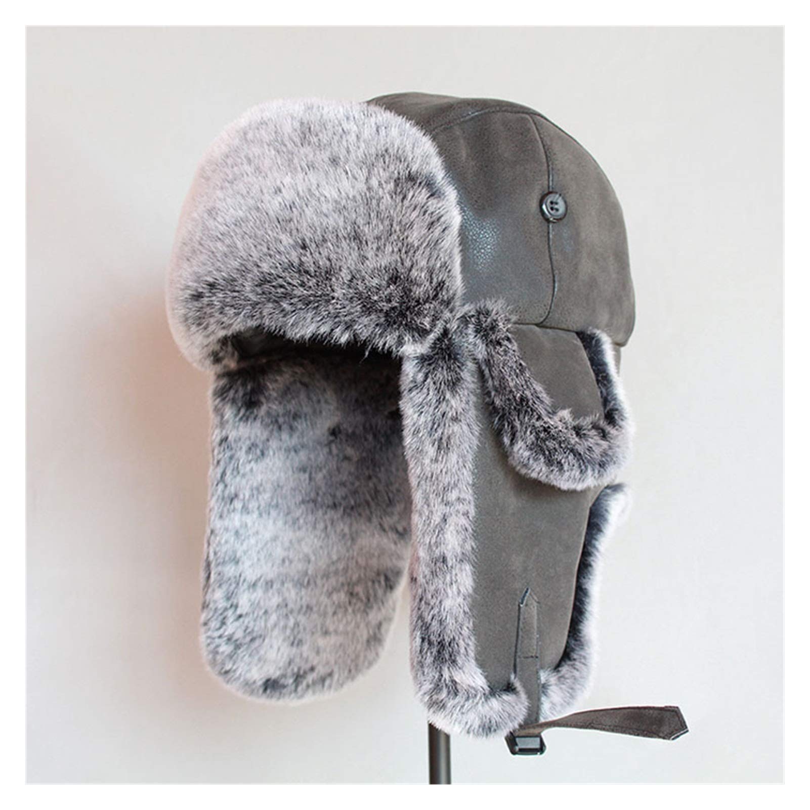 Amazon.co.jp: Bomber Hat Winter Men Warm Russian Usanka Hat Ear