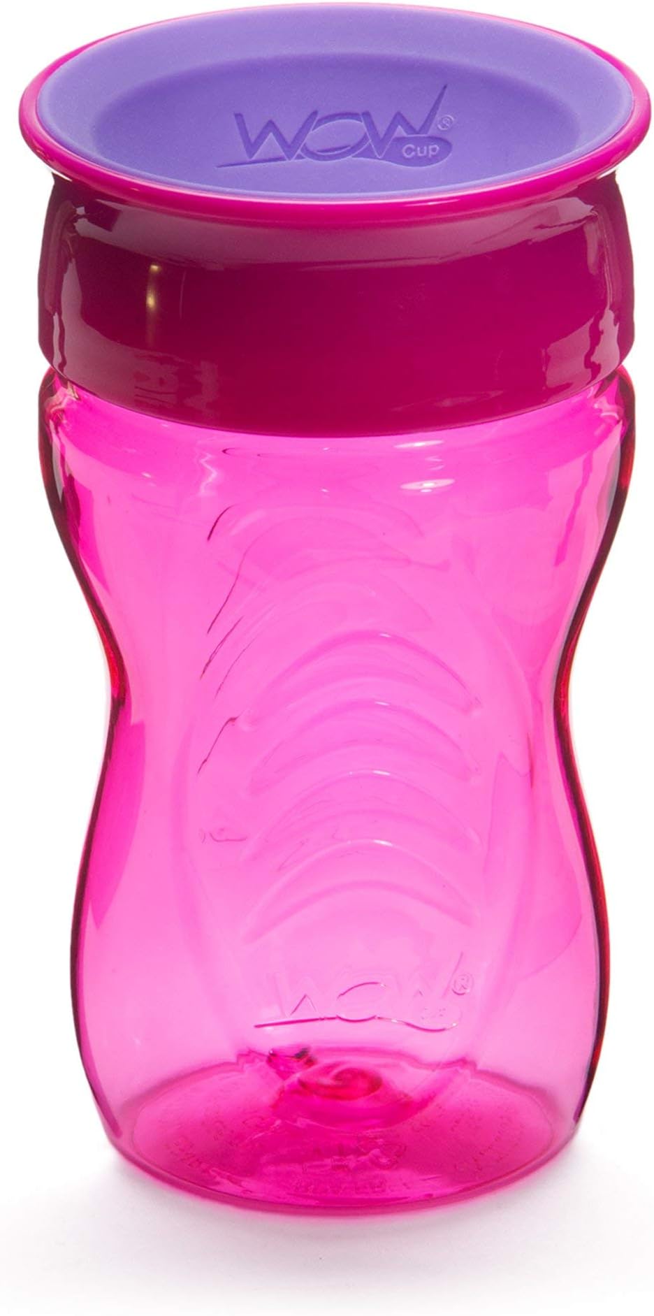 WOW GEAR Cup for Kids - New TRITAN (Pink) 360 Spill Free Cup