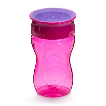 Wow Cup for Kids 360 Sippy Cup, Pink, 10 oz / 296 ml