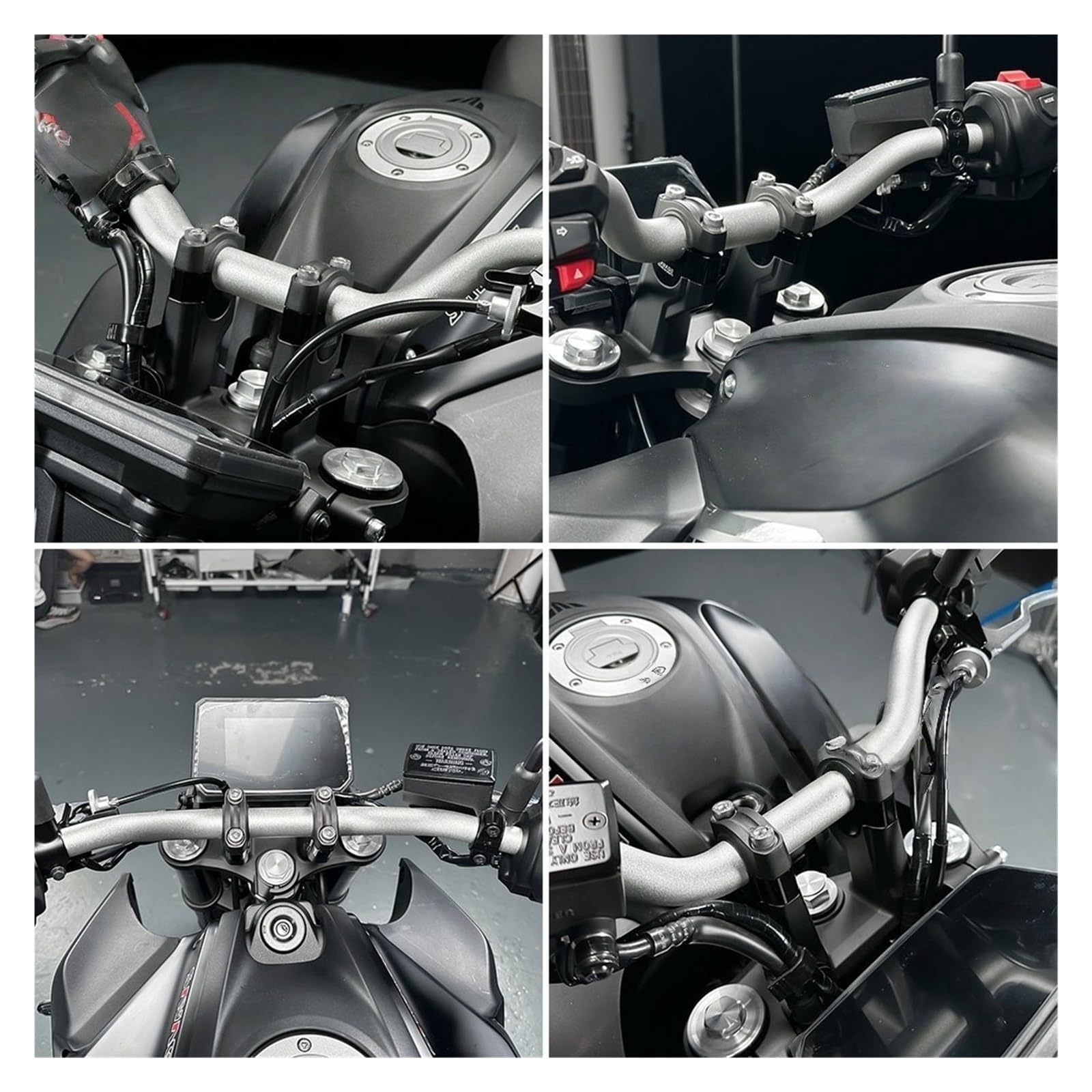 Rehausseur Guidon Moto Aluminium Pour MT-07 MT07 MT 07 Y-AMT 2025-2026