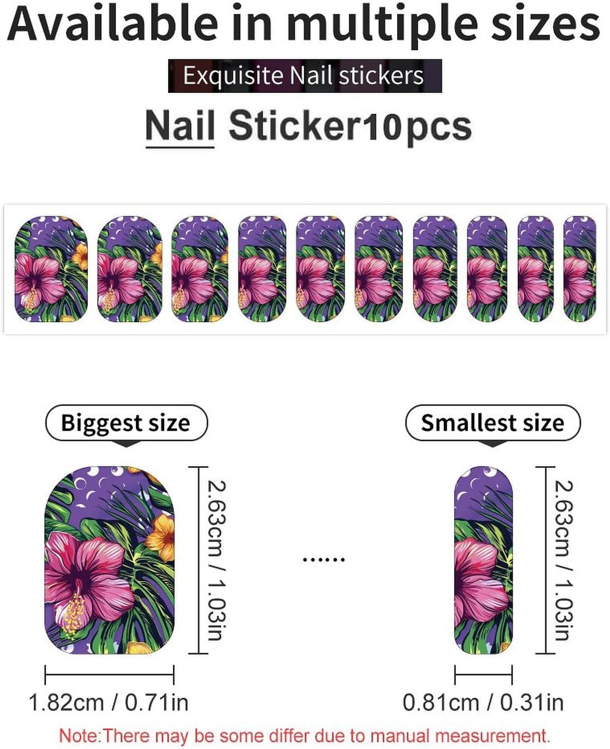 Nail Strips Bundle Full Wrap Long Lasting Nail Polish Strips Easy Application and Removal Salon Quality Self Adhesive Art Stickers for Women Gifts