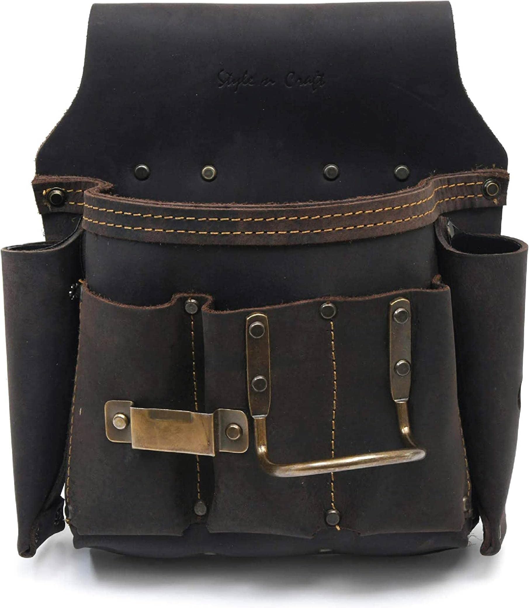 Style n Craft 6-Pocket Drywall Hanger’s Tool Pouch (70685)