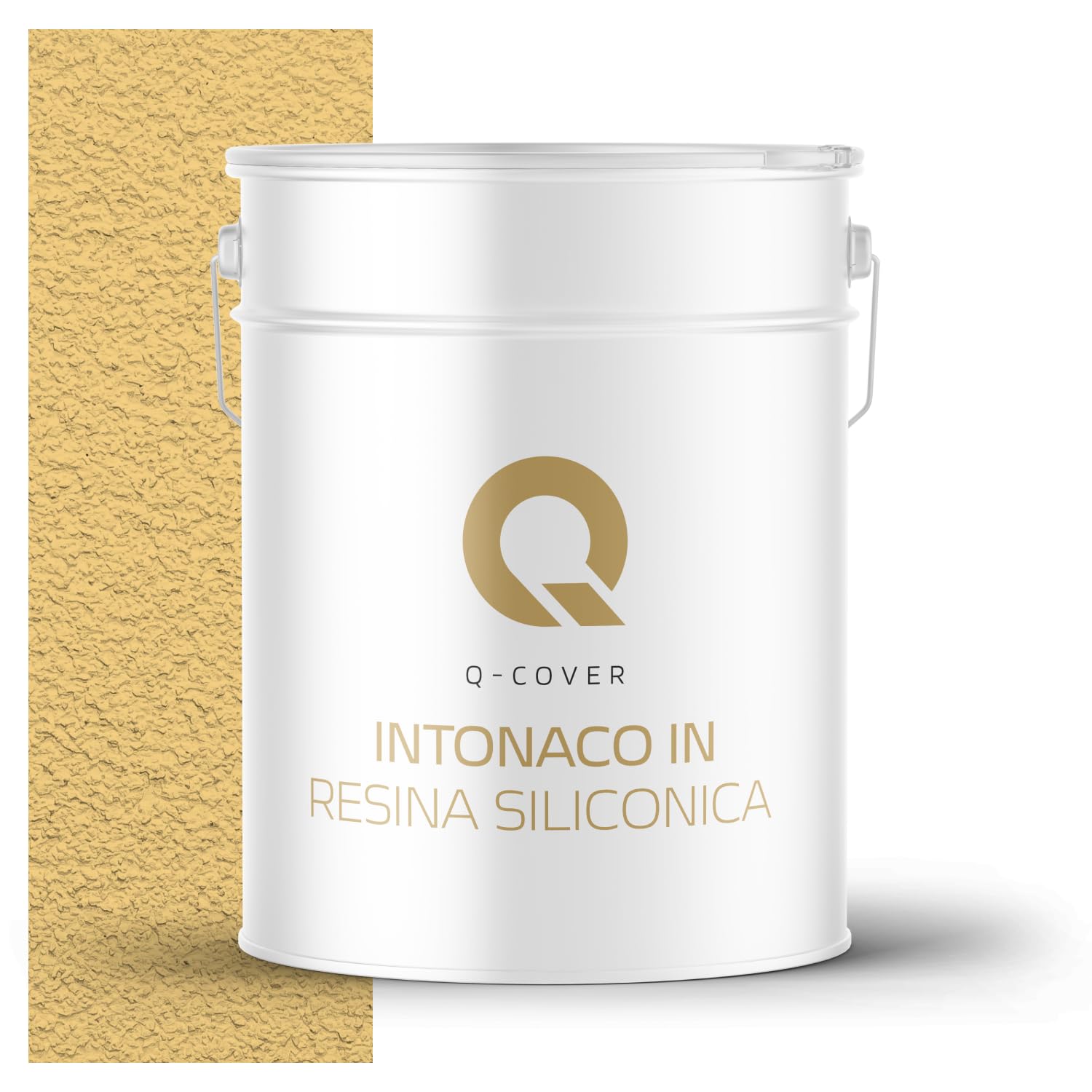 Intonaco In Resina Siliconica Giallo F645 15kg 1,5mm