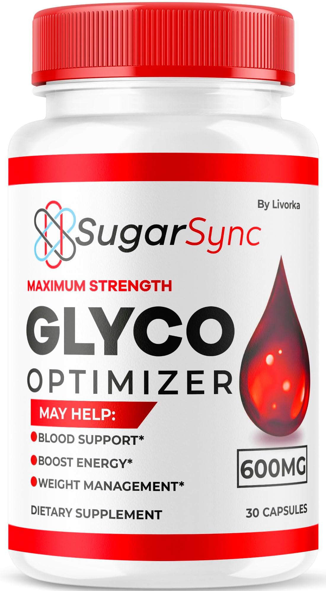 LIVORKA Sugar Sync SugarSync Glyco Optimizer, SugarSync Glyco, Sugar Sync Glyco Optimiser, Sugar Sync Glyco Optimizer Reviews, 30 Capsules