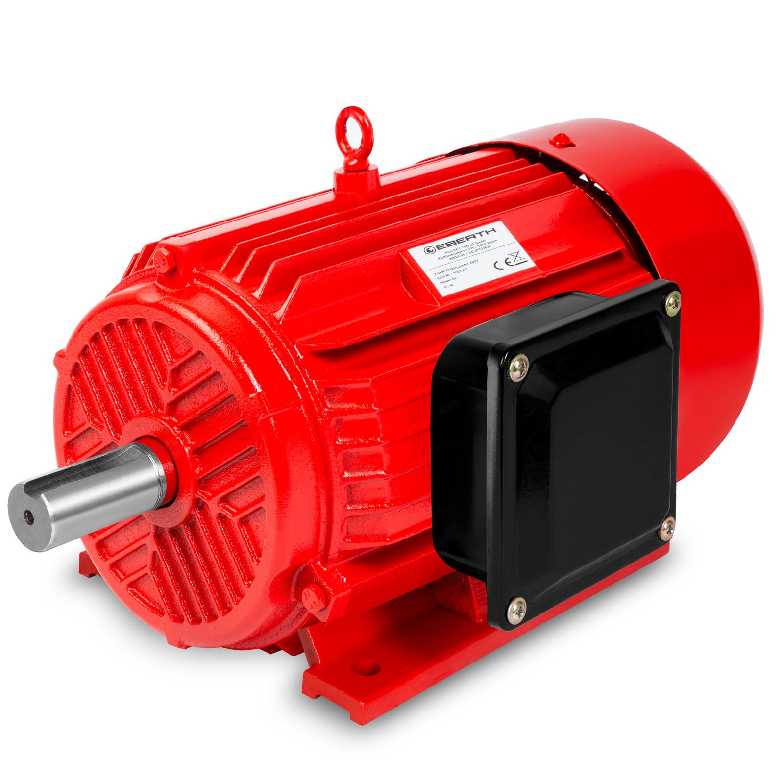 EBERTH Drehstrommotor WP1-EM7500 – 7,5 kW, 400 V, 3-Phasen