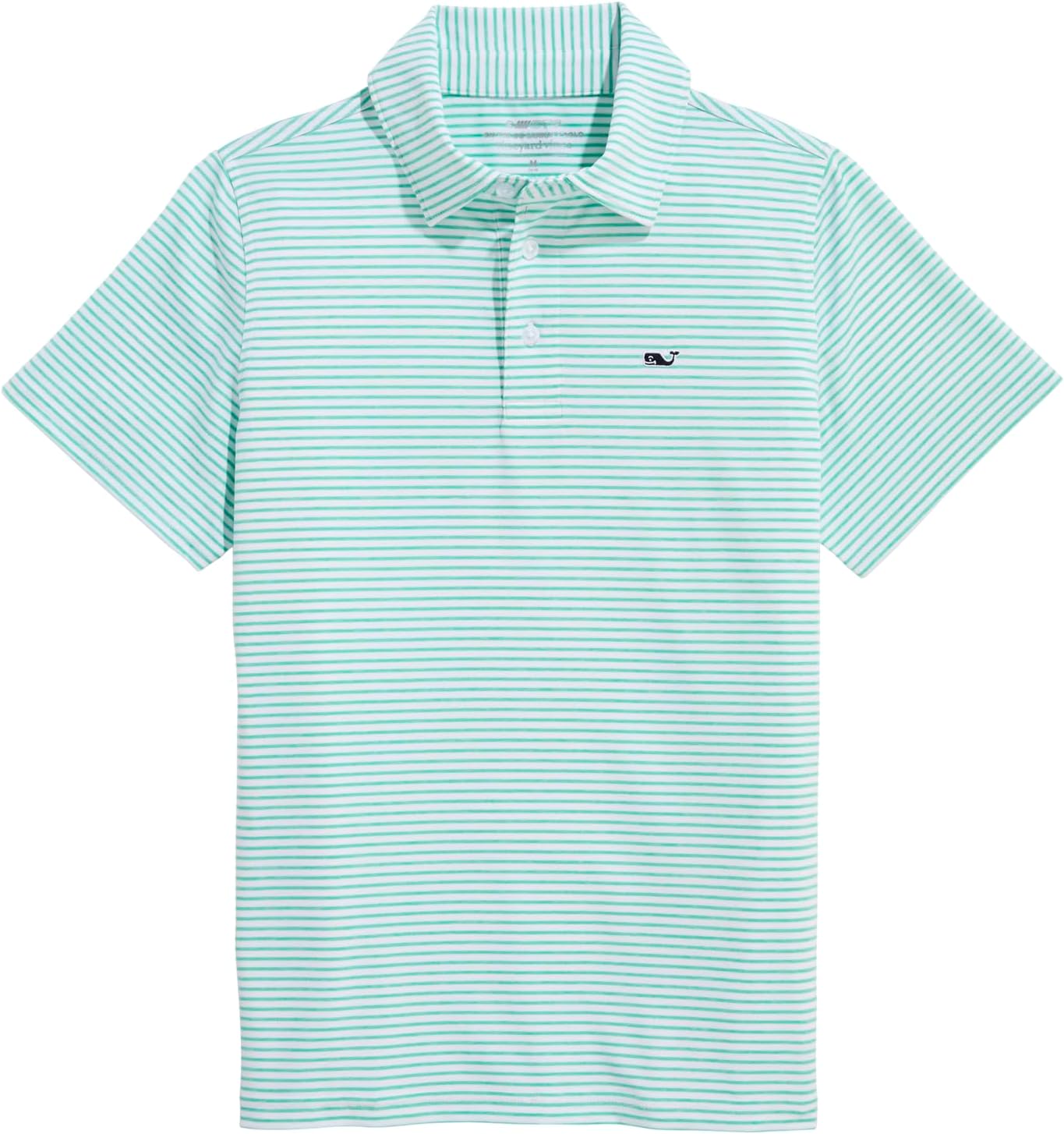 Vineyard Vines Boys' Bradley Stripe Sankaty Polo