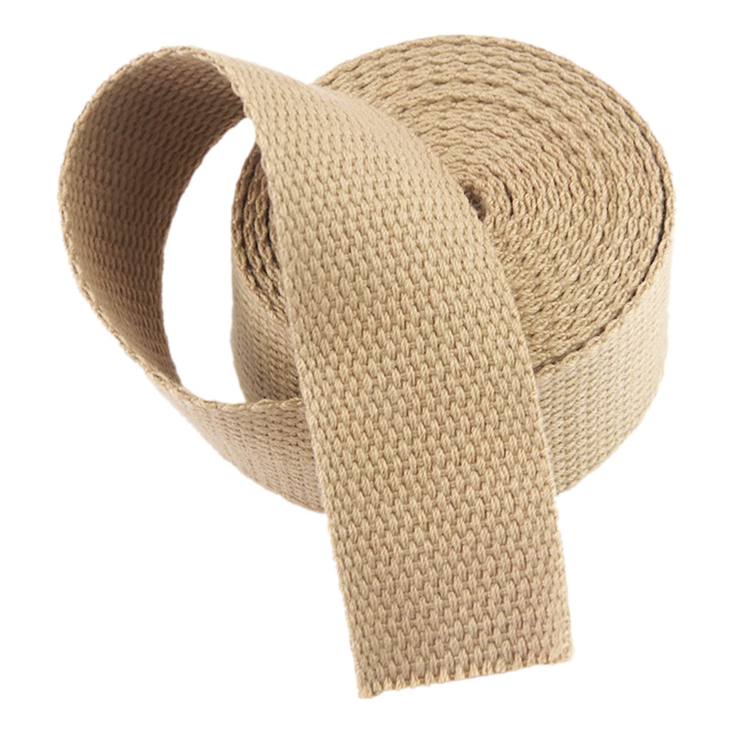 50mm Polyester cotton webbing strap for bags leash arts crafts outdoor accessories, 9 metre/roll