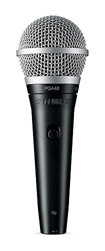 Shure PGA48 Microphone Dynamique - Microphone à Main pour Voix