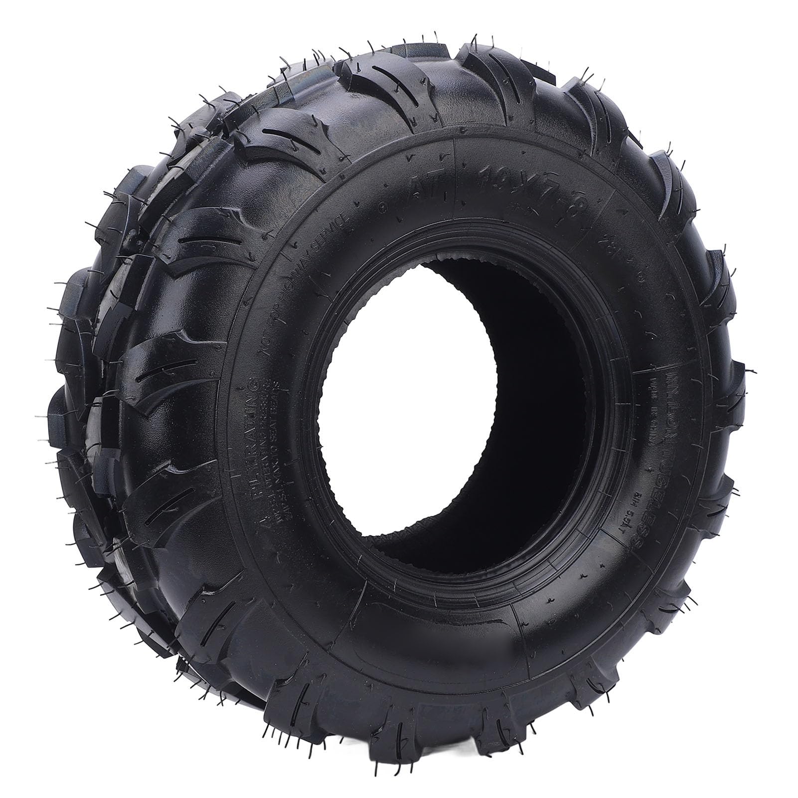 Le Caoutchouc 19x7x8 Tout Le Pneu de Roue de Terrain a augmenté la Traction pour L'AJUST UNIVERSEL de Kart de Chariot de Quadruple