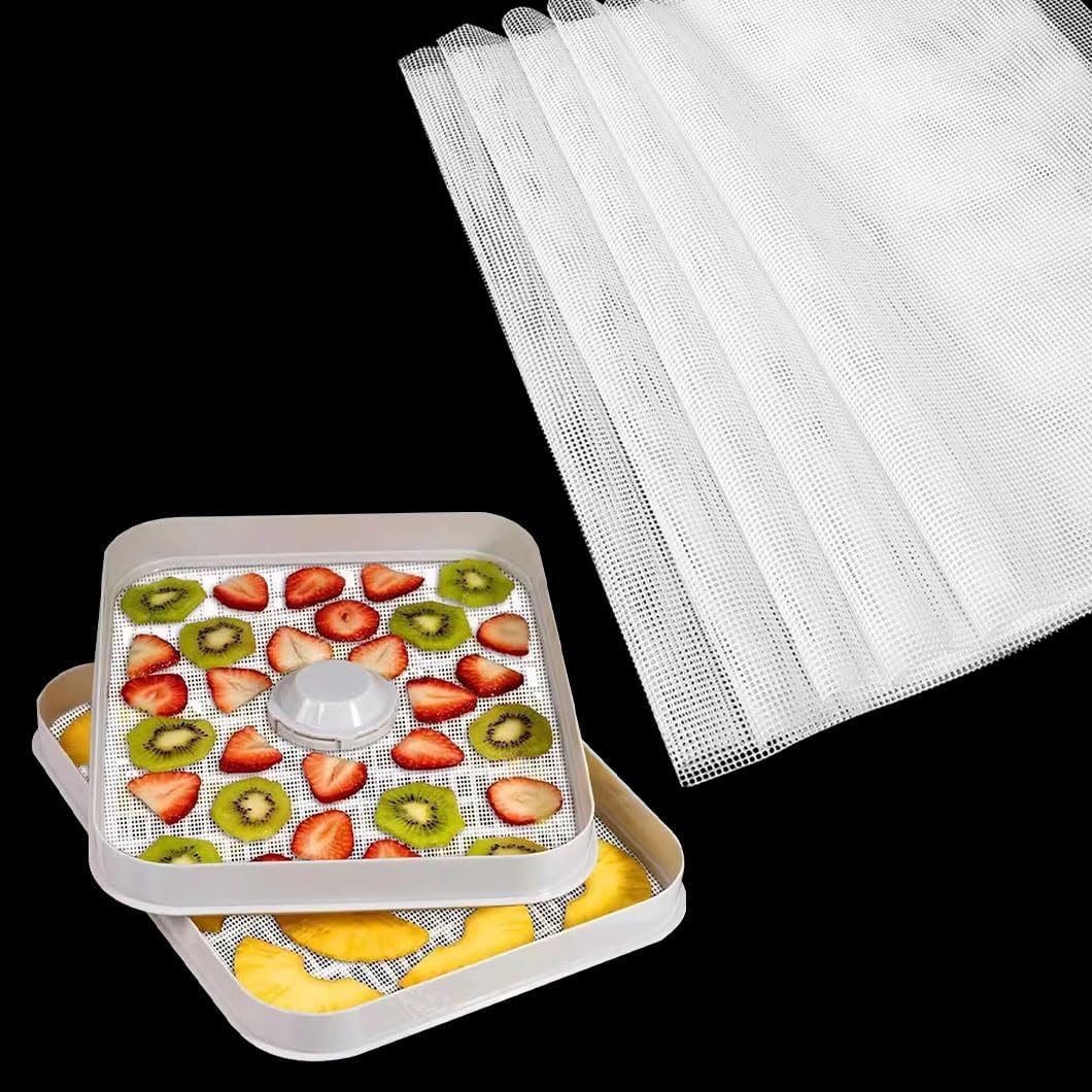 6pcs Reusable Food Grade Silicone Steamer Liners Mesh Non -Stick Steamed Square Shape Baking Pastry Dim Sum Steamer Papers Bamboo Dumpling Mat (Square)