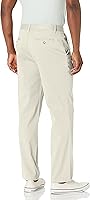 Vista 2 de Nautica Pantalón chino liso elástico con parte delantera plana para hombre