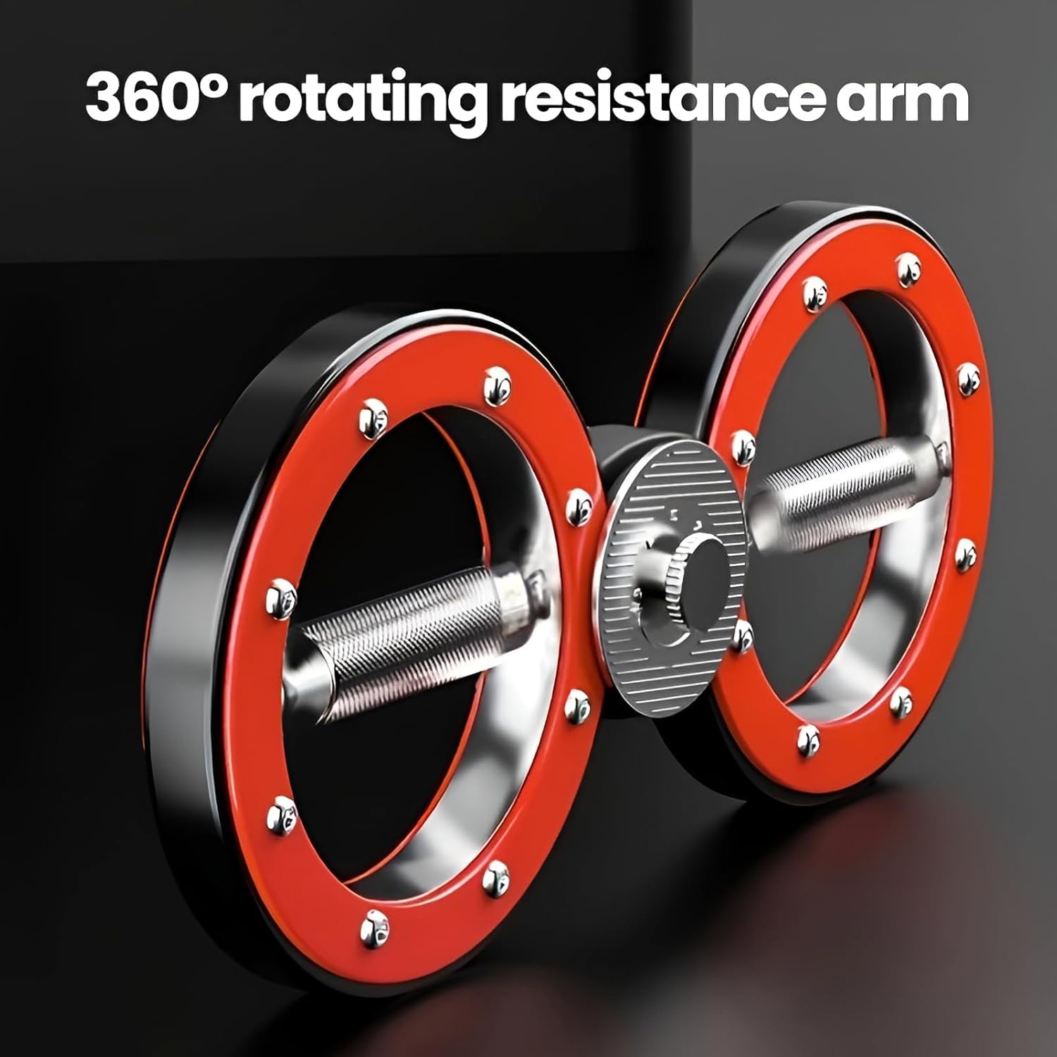 2025 New Spinning Rotator Burn Machine Arm Workout 360°Rotatable - 12 Pound Arm Workout Adjustable Resistance Rotate Arm Exerciser Trainer Machine, Fore Arm Strength Trainer, Home Gym Trainer for Men