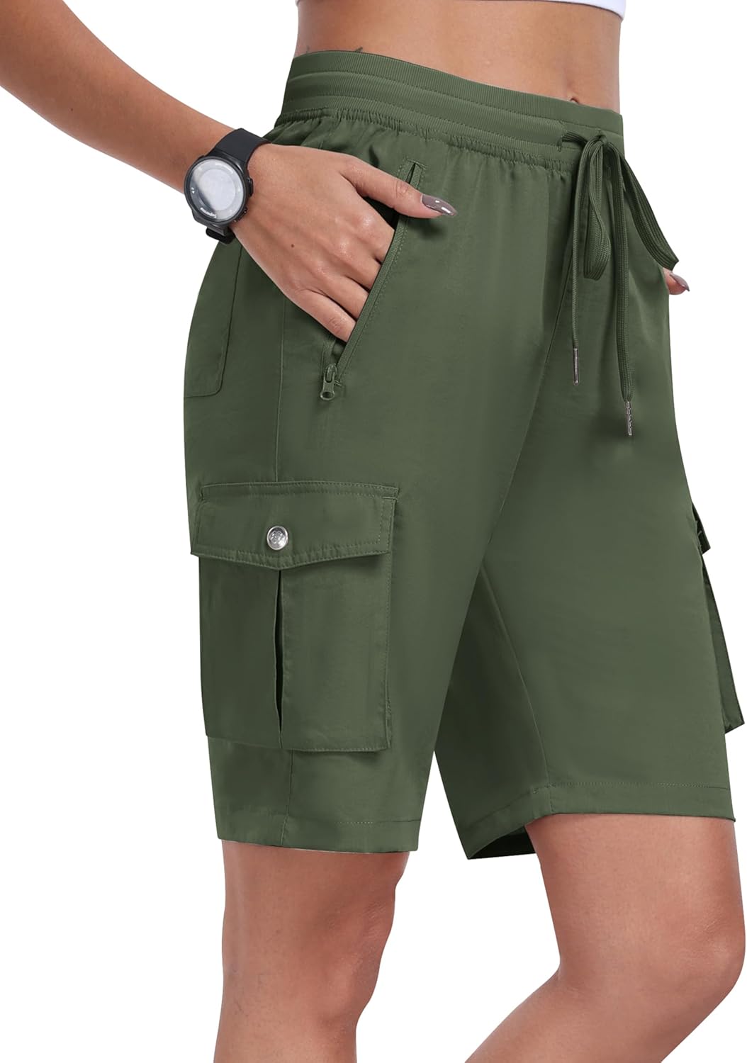 MoFiz Women’s Cargo Shorts Quick Dry Athletic Shorts Lightweight Running Summer Hiking Shorts with Pockets MoFiz Women’s Cargo Shorts Quick Dry Athletic Shorts Lightweight Running Summer Hiking Shorts with Pockets