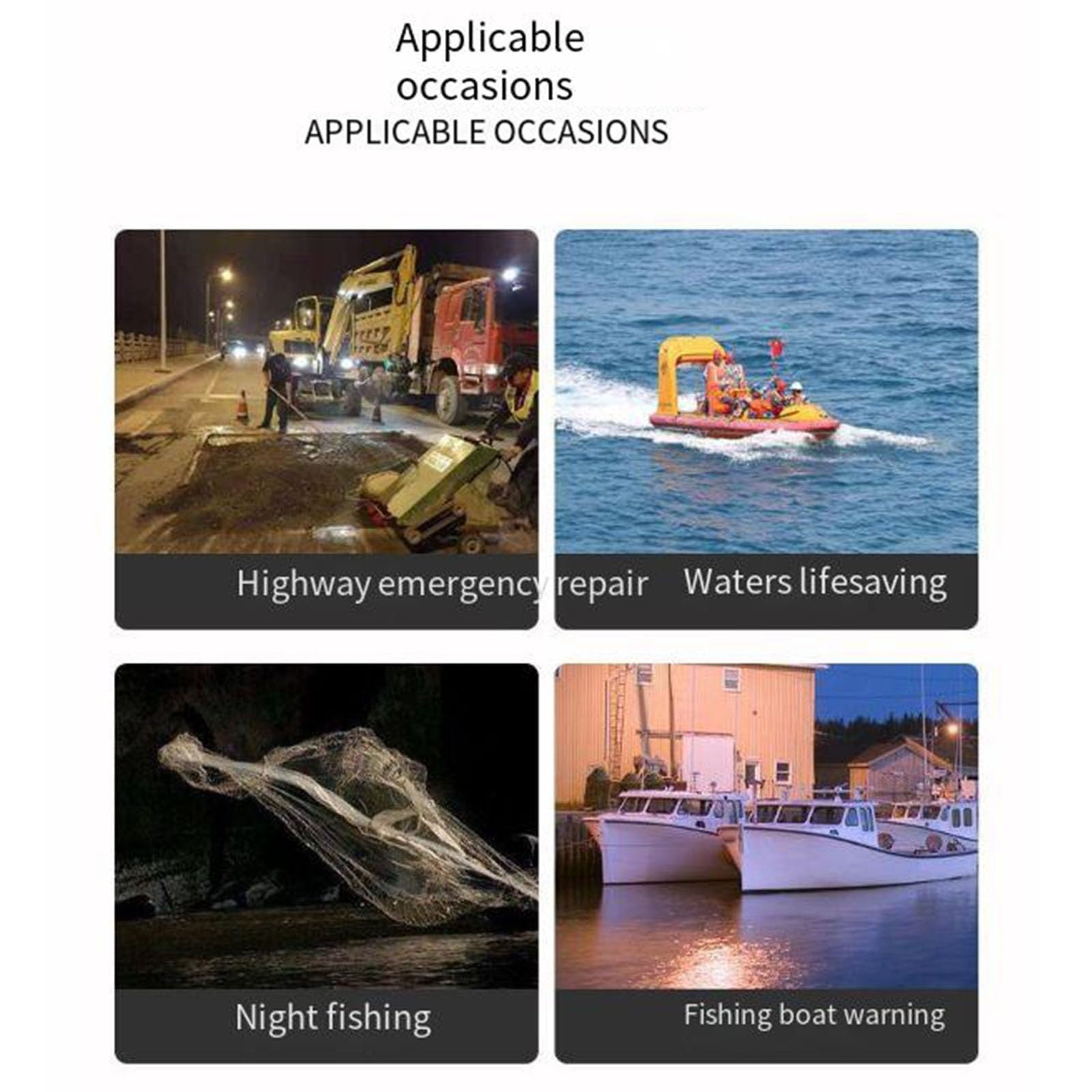 Bengalas Para Barcos, 3 Unidades, Homologadas Por La Guardia Costera, Señales De Emergencia Impermeables Para Redes De Pesca, Boyas Y Embarcaciones, Señales Visuales De Socorro En El Mar (Red)