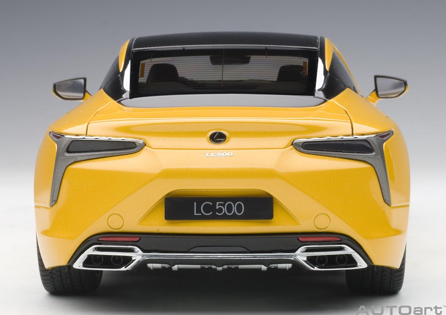 Amazon Autoart 1 18 レクサス Lc500 メタリック イエロー インテリア カラー ブラック ミニカー ダイキャストカー ホビー