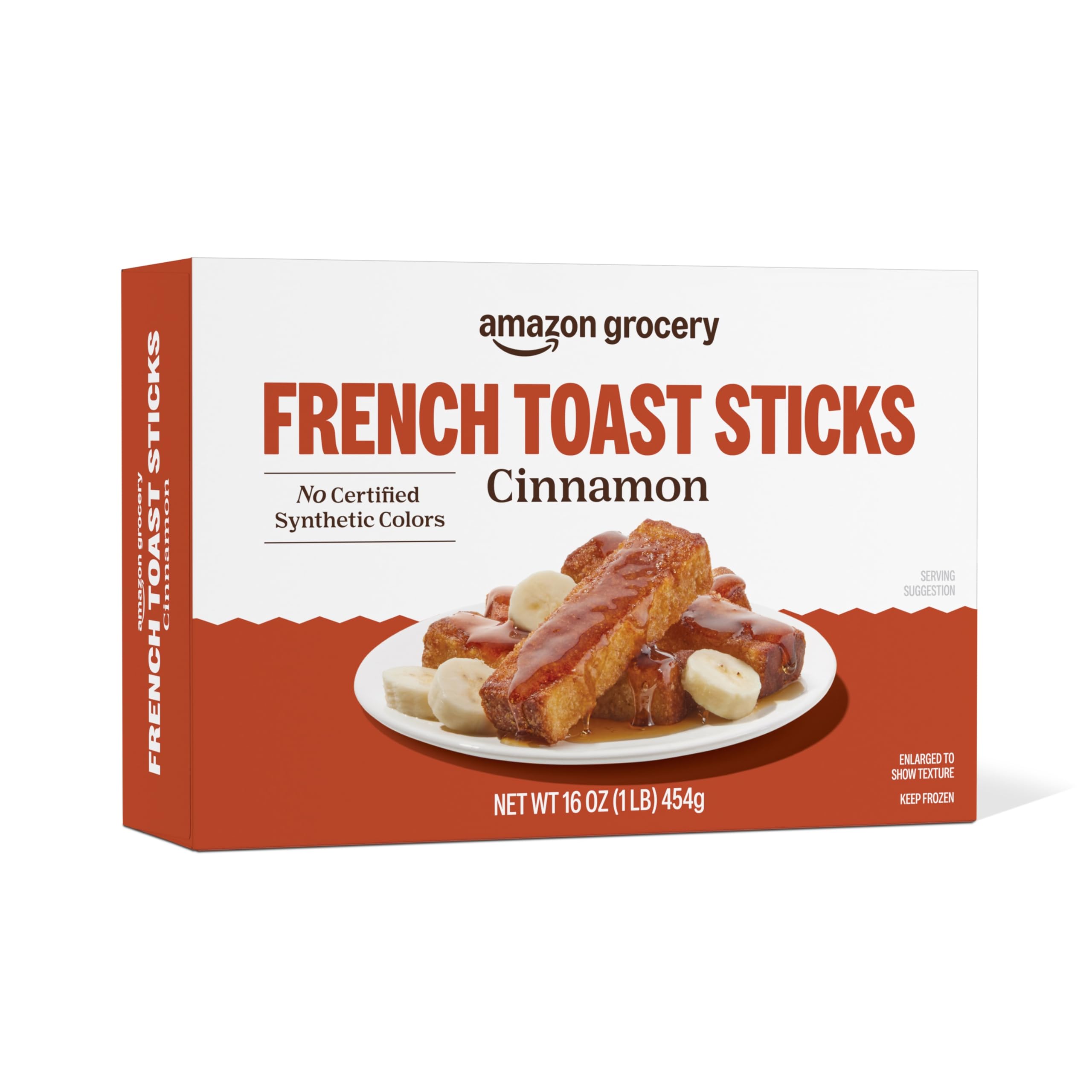 Amazon Grocery Cinnamon French Toast Sticks Frozen 16 Oz Previously Amazon Fresh Packaging May Vary — view 3