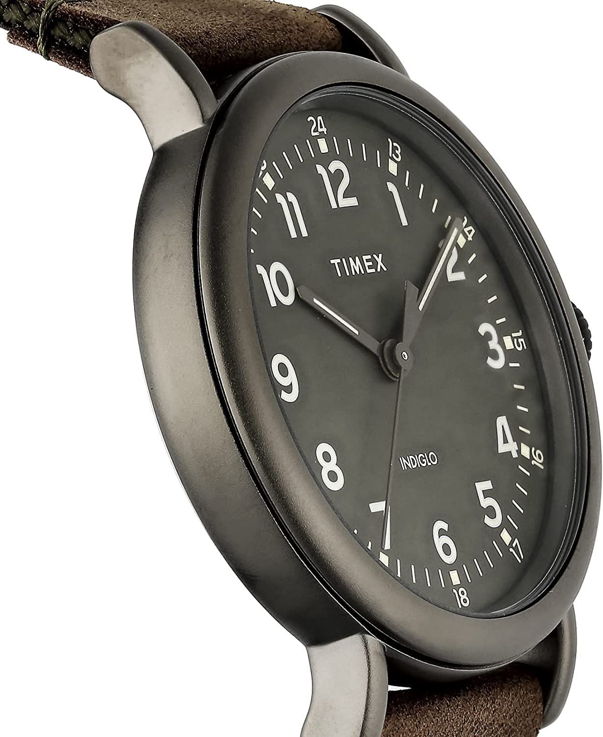 Timex Men's Analogue Watch with a Fabric Strap Standard