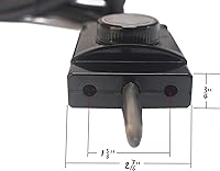 Vista 7 de Unifit 120V AC 15A Ahumador/Parrilla Eléctrico Controlador de Temperatura Ajustable Analógico Controlador de Temperatura Calentamiento Elemento Kits