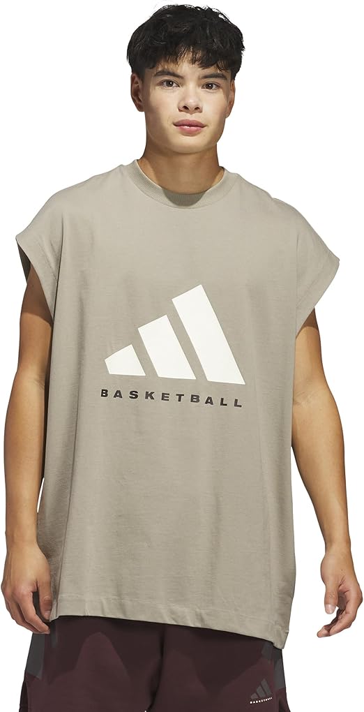 Amazon | [アディダス] ノースリーブ Tシャツ バスケットボール 