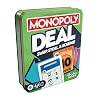 Monopoly Deal Card Game in Collectible Storage Tin | Ages 8+ | 2-5 Players | 15 Mins. | Fun Family Games for Kids, Teens, and Adults | Travel Games (Amazon Exclusive)