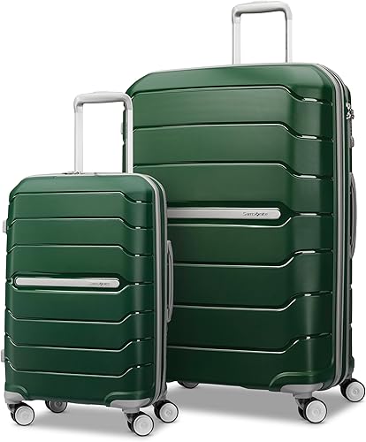 Miniatura 141 de Samsonite Freeform – Maleta rígida, expandible con ruedas dobles giratorias, Blanco
