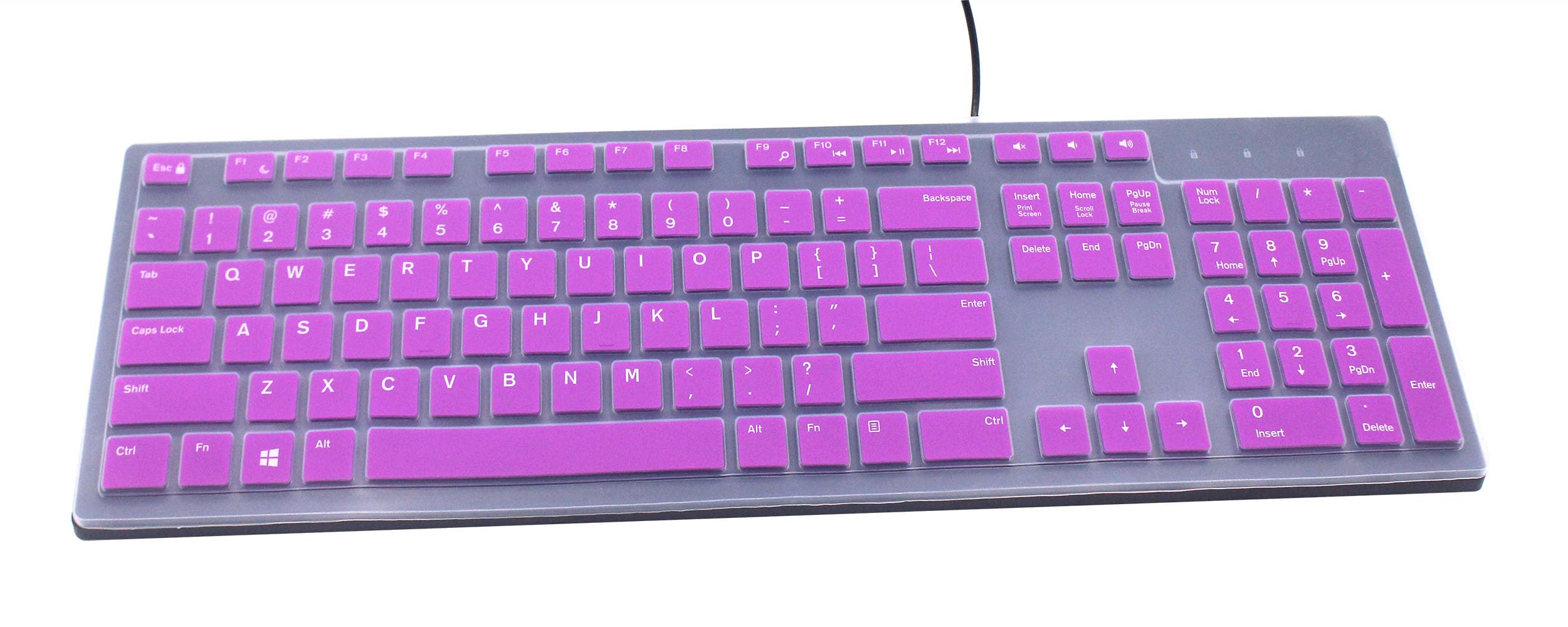 Keyboard Cover For Dell KB216 KM636 KB216P Optiplex 7050 7450 Inspiron AIO 3475 3670 3477 All In One Pc Skin Desktop Computer I3815776611