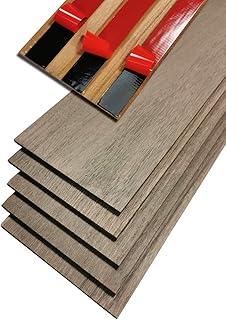 Art3d Self-Adhesive Weathered Barn Wood Wall Planks in Stone Gray for Living Room, Bedroom(16 Sq Ft)