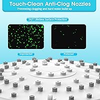 Vista 7 de FASDUNT Cabezal de ducha con mano Cromo de alta calidad.