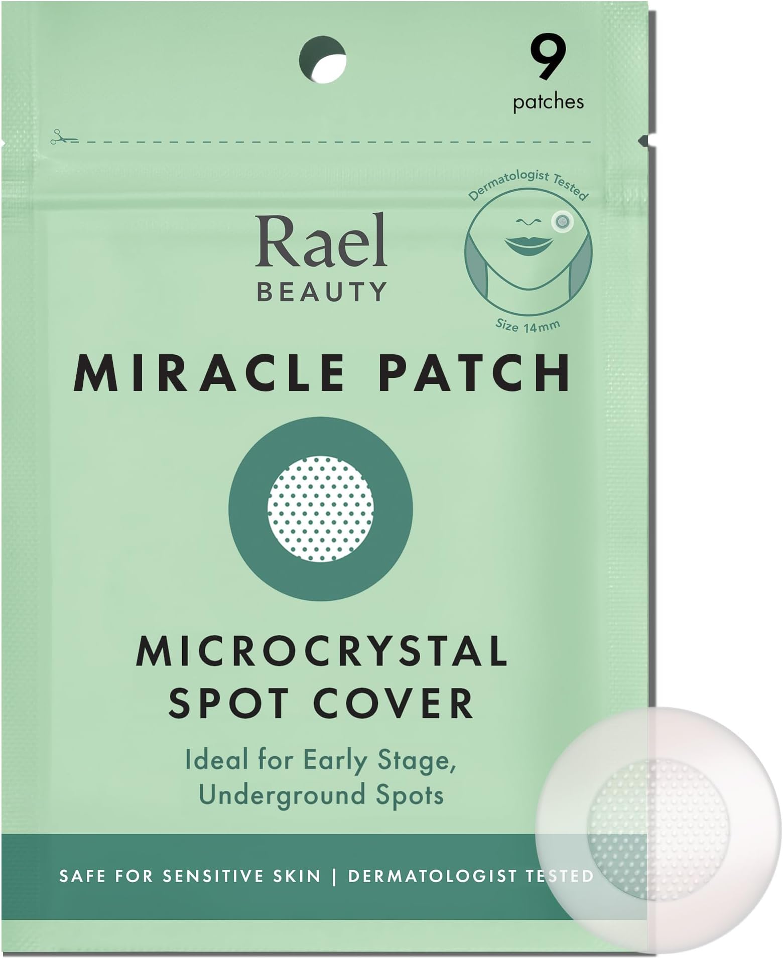 Microneedle Technology Acne Healing Patch,9 Patches