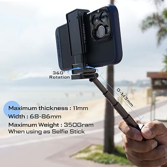 Mist FREEWELL Pro Filmmaker Starter Kit Compatible with iPhone 16 Pro