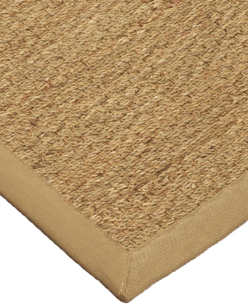 NaturalAreaRugs Natural Fiber Maritime Seagrass Rug, 2' 6