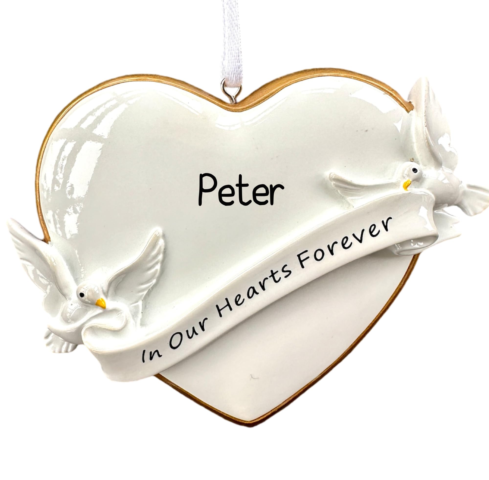 Christmas Tree Memory Ornament |Beaverement Present | Tree Decoration | Loved Ones | Memorial Bauble | Grandmother Grandad Passed Away