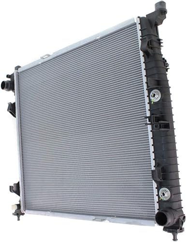 Miniatura 3 de For Mercedez Benz GLE550e Radiator 2016 2017 2018  1-Row Core  Plastic Tank  Aluminum Core  MB3010173  995001303