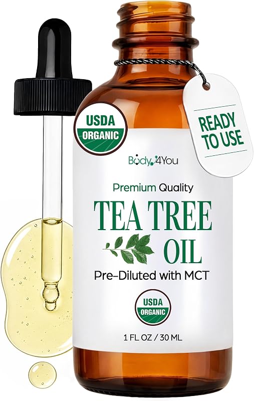 BodyJ4You Óleo de Melaleuca Pré-diluído com Óleo MCT, 30 mL