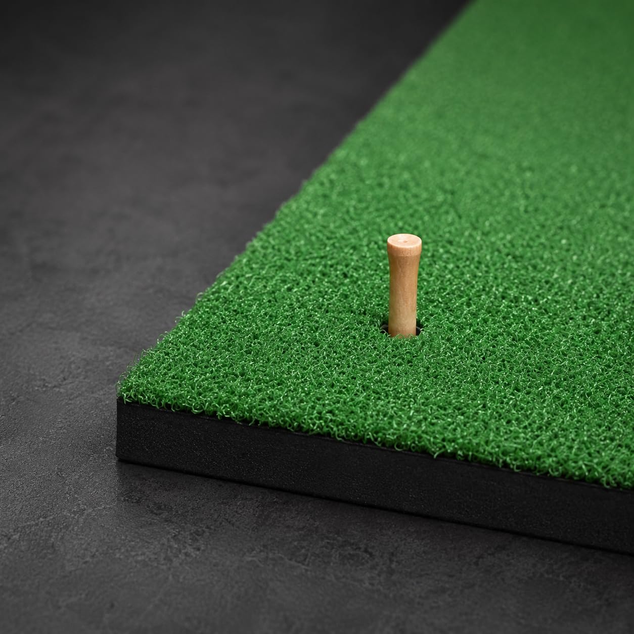 Golf Tragbare Übungsmatte Indoor | Verbundmaterial, tragbare Trainingshilfe, für , PP-Gras, Basis, Golf-Übungsmatte, für Golfer