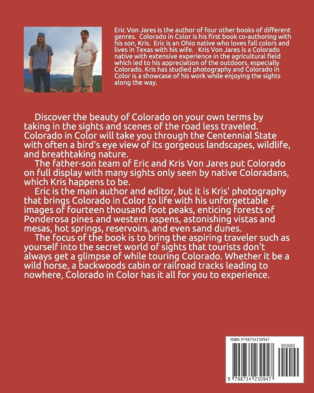 Colorado in Color: A Photography Guide to Colorado Scenes on the Road Less Traveled      Paperback – April 26, 2021