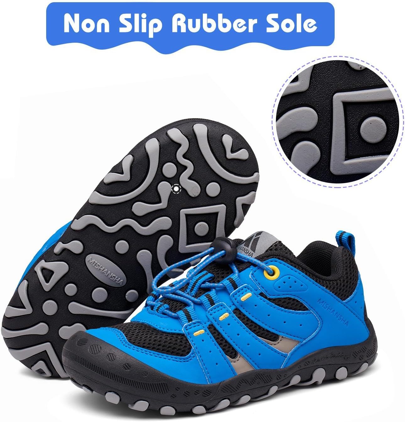 Mishansha Kids' Low Top Hiking Shoes - Image 5