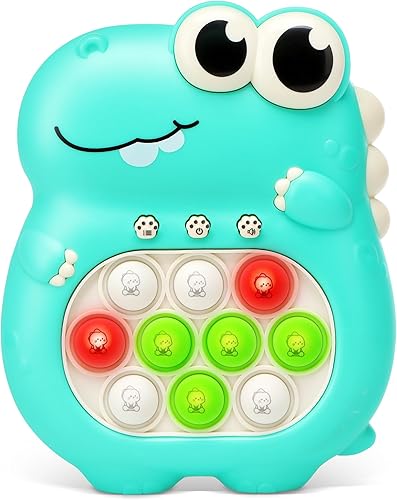 Miniatura 1 de SYAEQ Juego de consola antiestrés para presionar burbujas, versión animal de empuje rápido, juego de burbujas de empuje rápido, juguete antiestrés
