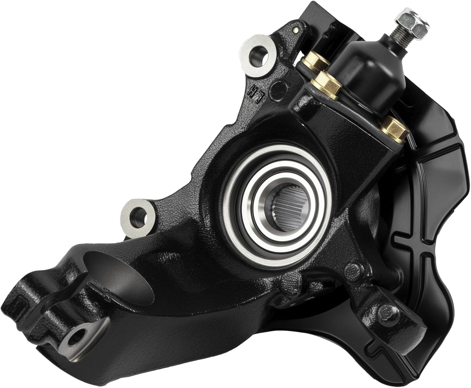 Pair Front Steering Knuckle & Wheel Bearing Hub Assembly, Compatible with Ram ProMaster 1500 2500 3500 2014-2020, Left and Right