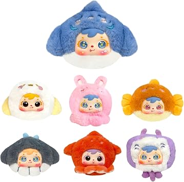 Ocean Mobilization Series Plush Doll Blind Box for Birthday Gifts Stuffed Animals Toy for Boys Girls Random Design Collectible Toys 1 of 7 Possible Styles