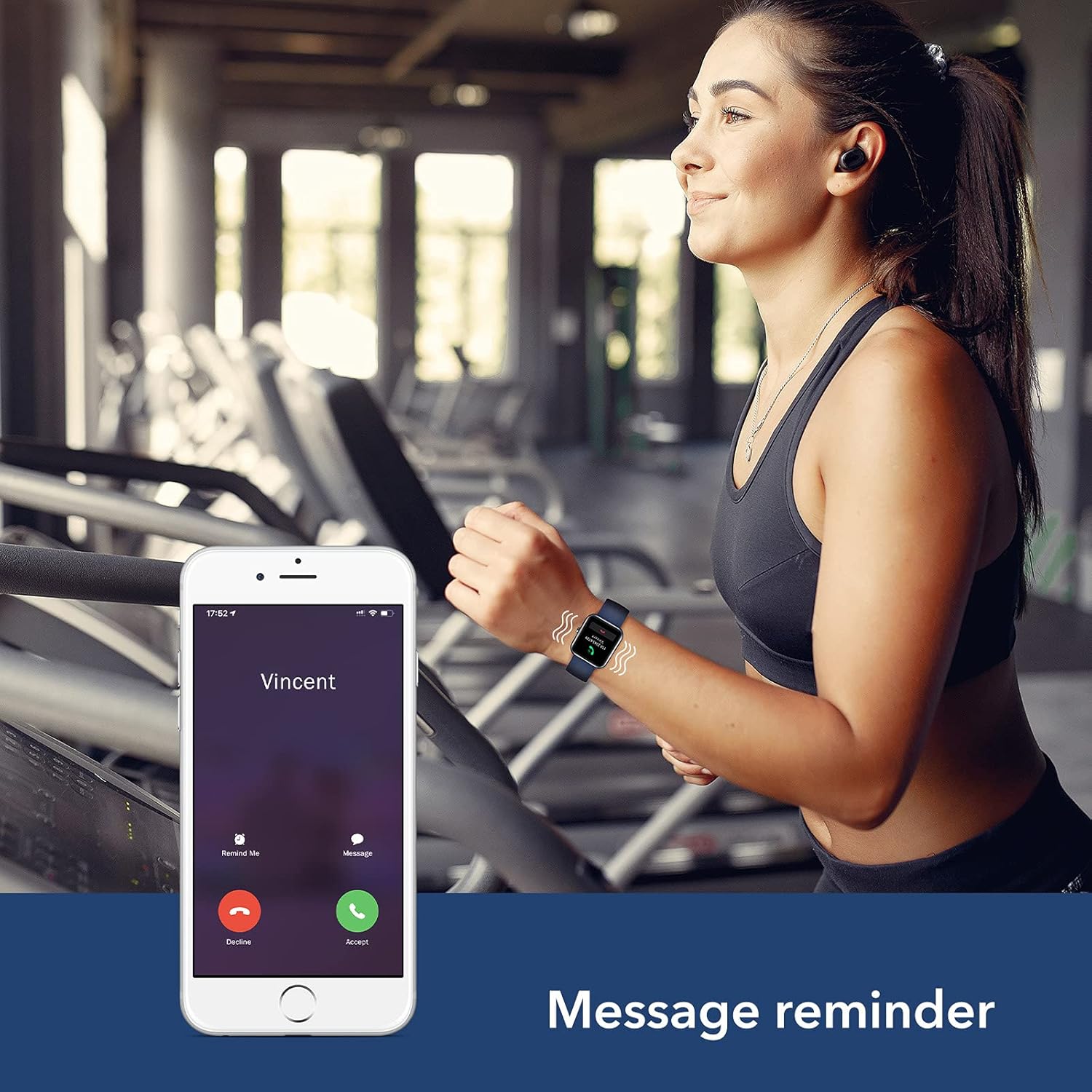 Hоlіdау Dеаlѕ 🛒 JIKKO Fitness Tracker Smart Watch, Heart Rate Monitor, Sleep and Sport Tracking Smart Watches for Men and Women Smartwatch for iPhone and Android