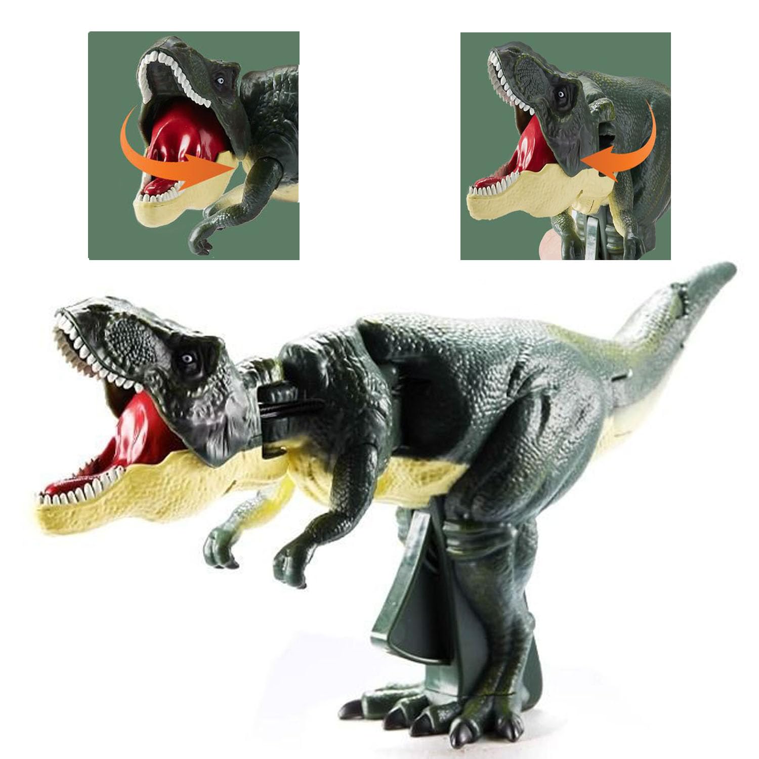 恐竜 フィギュア 大量セット まとめ売り ティラノサウルス動いて鳴きます Amazon.co.jp: リアルな恐竜フィギュア | 面白い揺れるのおもちゃ - T