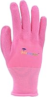 Vista 9 de G & F Products JustForKids Kids Garden Work Gloves Soft Cotton or Synthetic Leather, Dirt-Resistant, Non-Slip, Knit Wrist