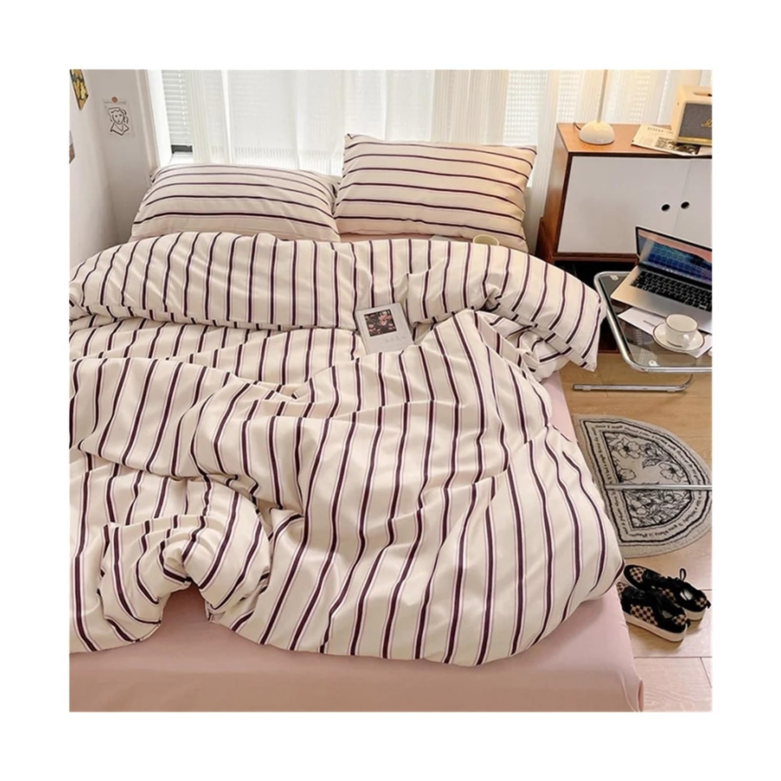 Housse de couette romantique : le cadeau de linge de lit parfait pour une chambre de femme