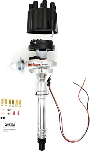 Miniatura 2 de Pertronix D7100700 - Distribuidor electrónico de palanquilla con tapa negra con tecnología Ignitor III para Chevrolet Small BlockBig Block