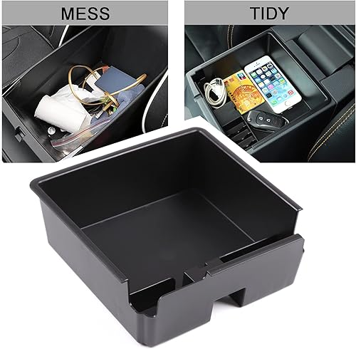 Miniatura 4 de PIUGILH Personalizado para Ranger Everest 2015-2021, accesorios para consola central de automóvil, caja de reposabrazos, guante, caja de