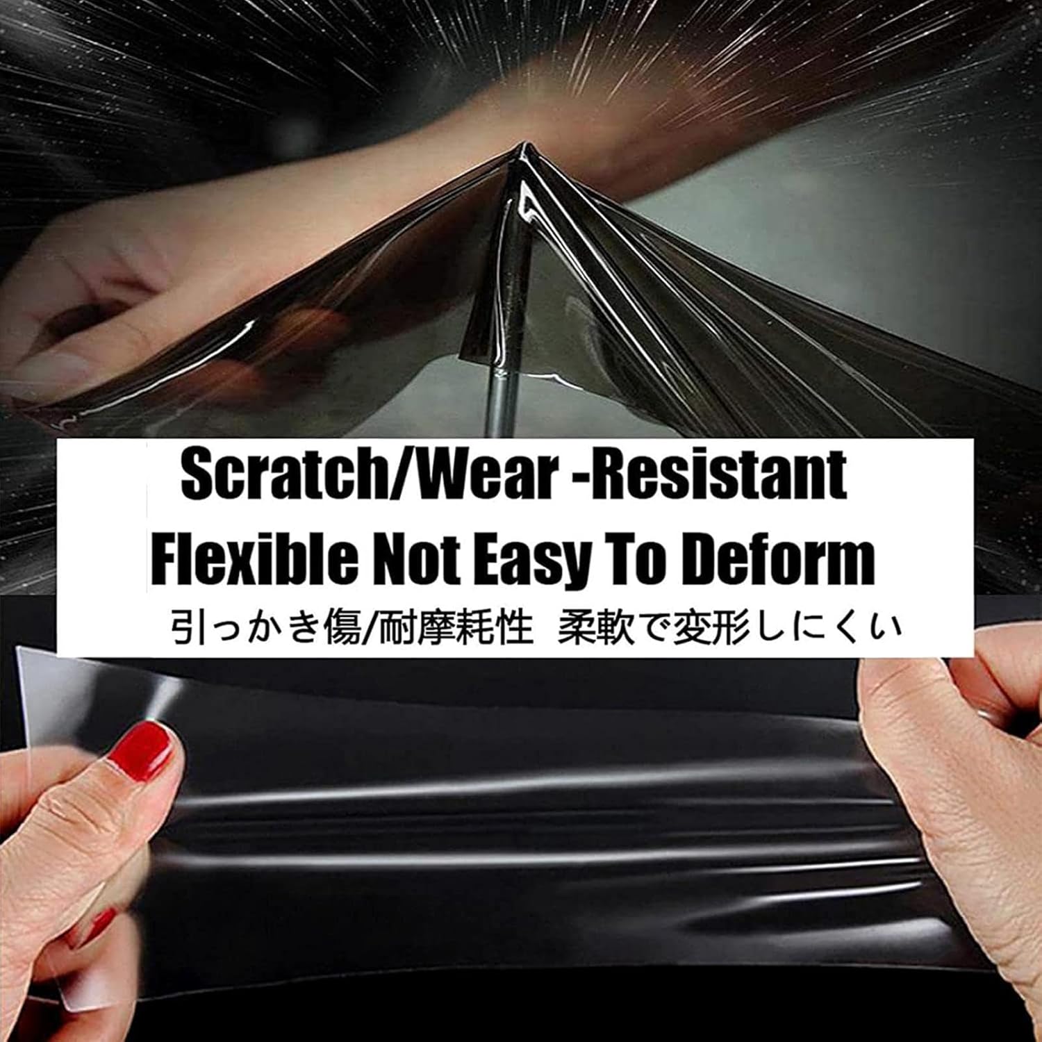 Headlight Protection Sticker Car Front Headlamp Protection Film car Lights Film Headlight Anti-Scratch Non-Yellowing Protective Film Exterior Accessories for 7 Series 2009-2015