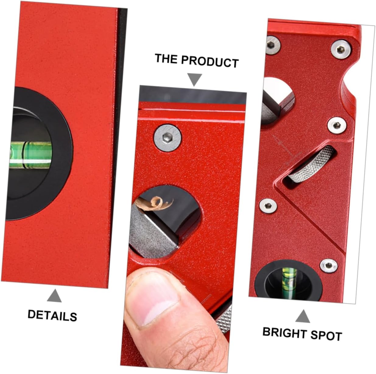 Portable Wood Planer Manual Planer Hand Planing Tool 45° Angle for Woodworking