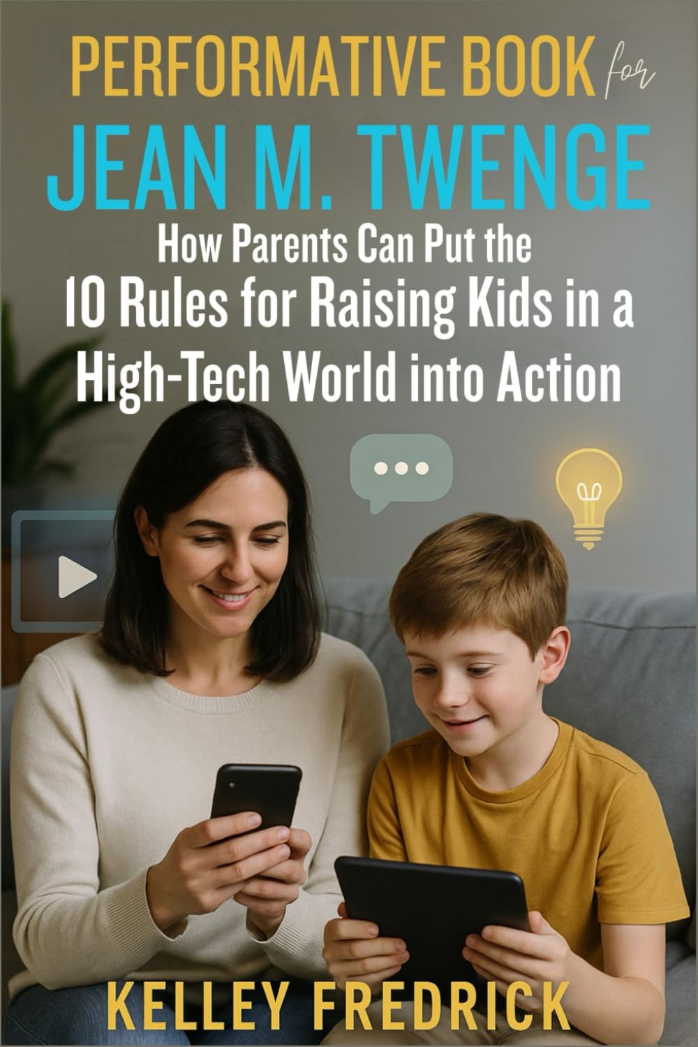 Performative Book for Jean M. Twenge: How Parents Can Put the 10 Rules for Raising Kids in a High-Tech World into Action