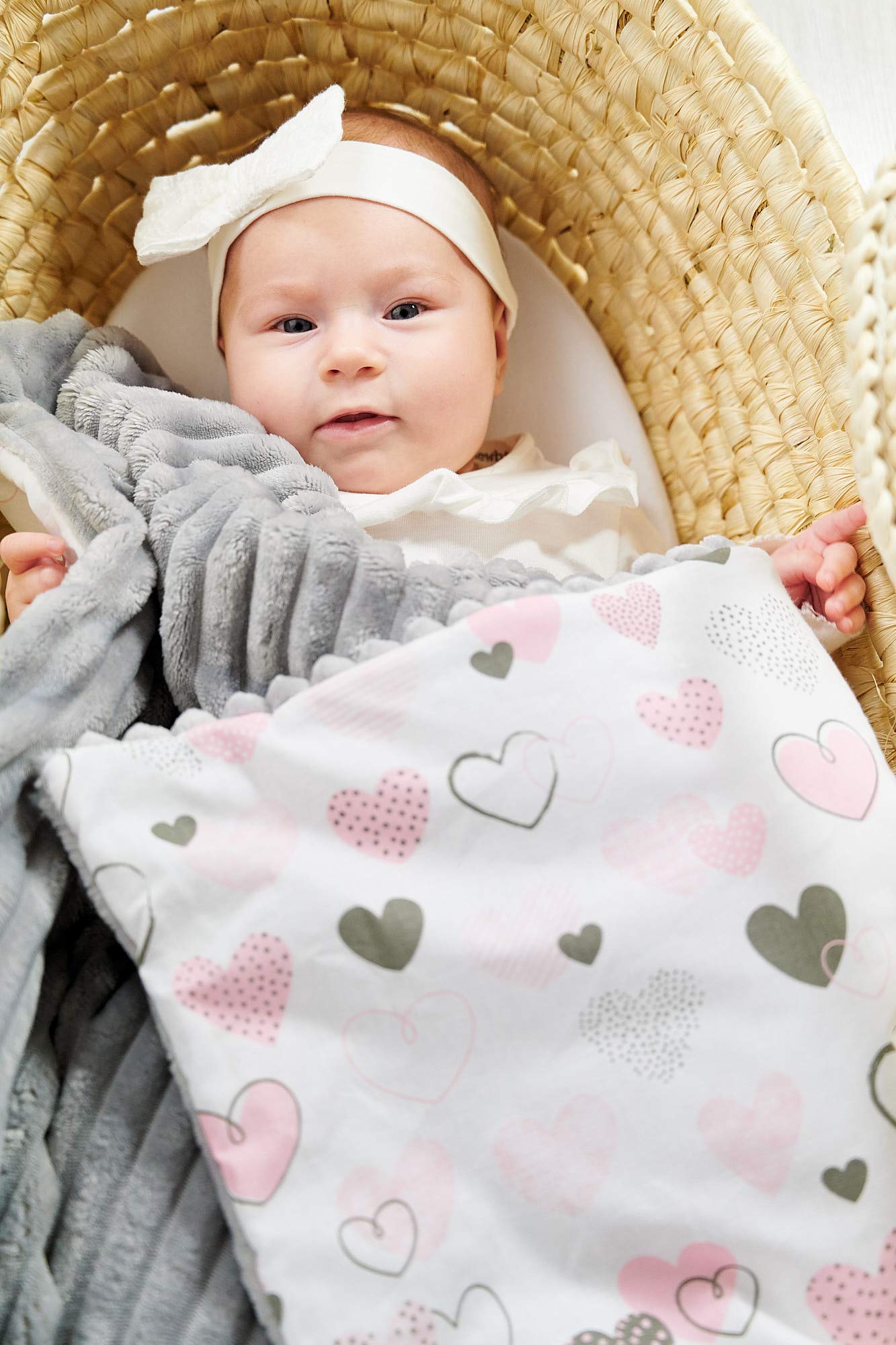 CREVENT 75cm X 100cm, Copertina Bambino, Simpatica e Accogliente Coperta per Bambini, Biancheria da Letto per Bambini, Passeggino, Doccia, Compleanno, Regalo per l'Orso